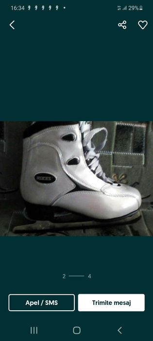 Patine artistice dama Roces noi si Jackson Artiste nr 39 în stare buna