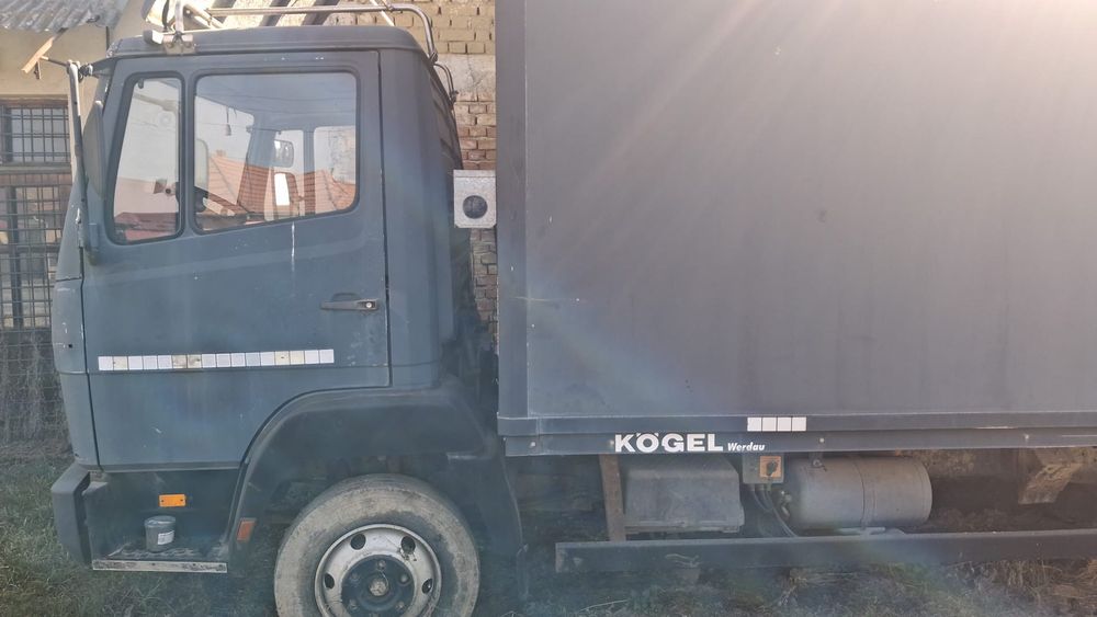 Mercedes 814 cu oblon hidraulic