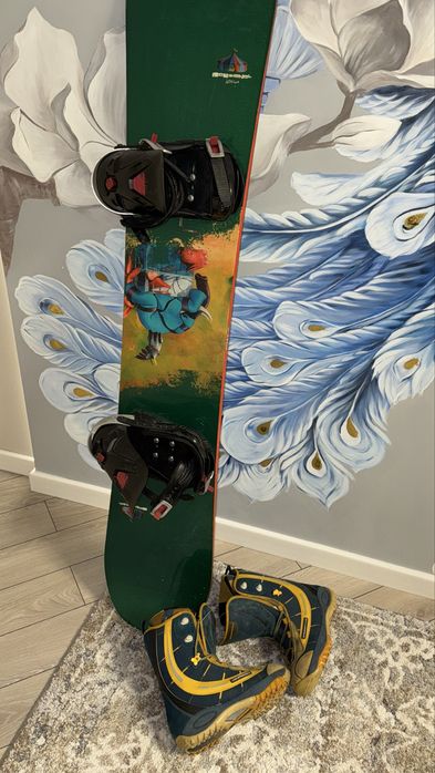 Сноуборд Rossignol с креплениями