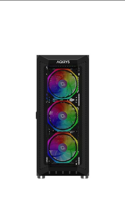 Carcasa AQIRYS NAOS, Mid-Tower, fara sursa, ATX, Black