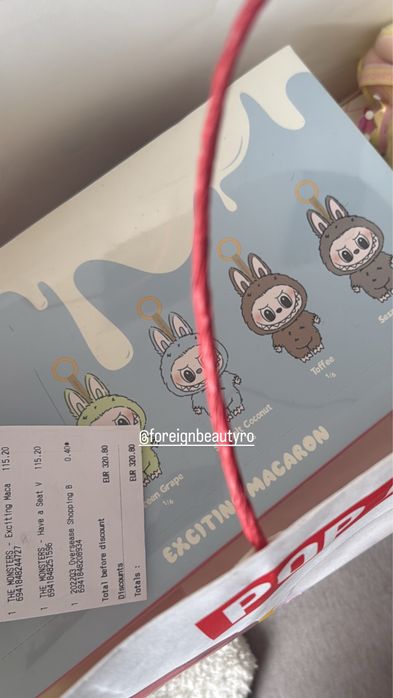 Labubu ORIGINAL editia Exciting Macaron