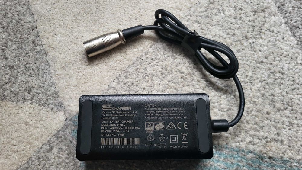 ST Incarcator Bicicleta 36V-2A cu 3 pini fuctional