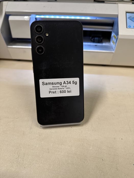 Samsung a34 5g  / 128 gb / Garantie / Impecabil ca nou