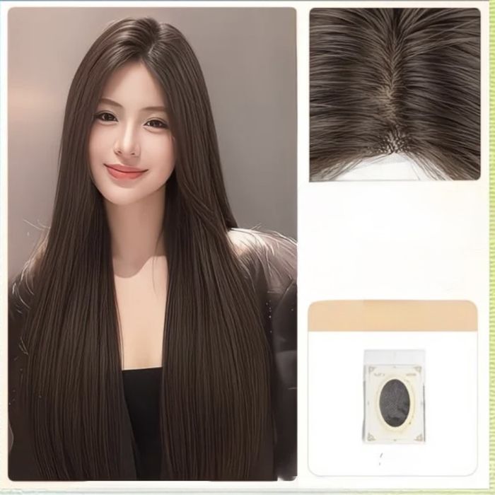 Парик темно коричнего цвета