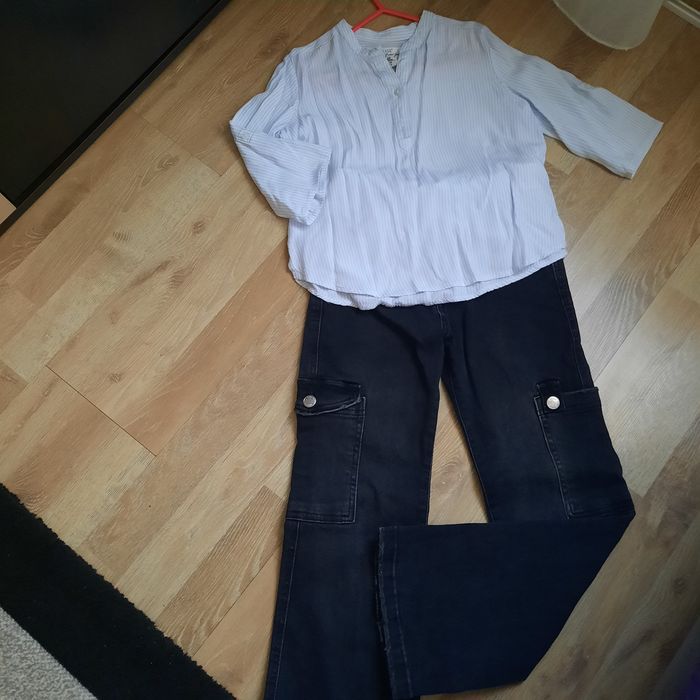 Vind cămașă și blugi în stare foarte buna