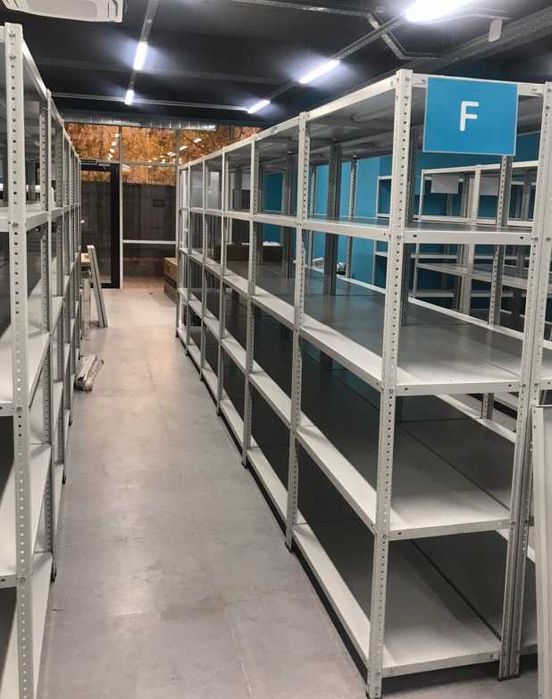 Стеллаж Металлический Универсальные Полки Складной Витрина Низкая Цена