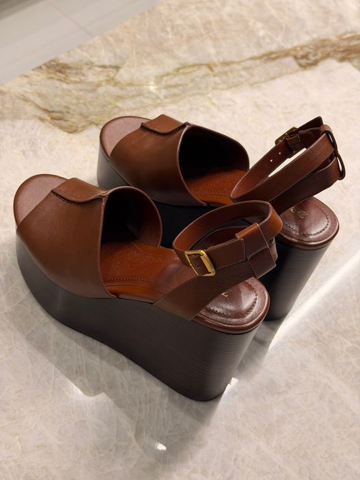 Обувки Zara от естествена кожа - НОВИ!