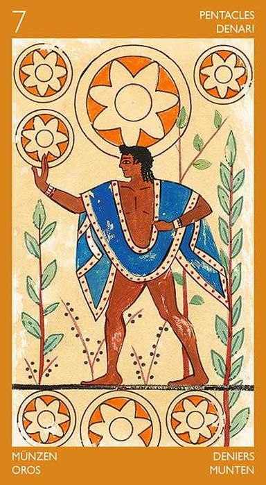 Civilizatia Etrusca Carti de tarot format mare,colectie ed lim-SIGILAT