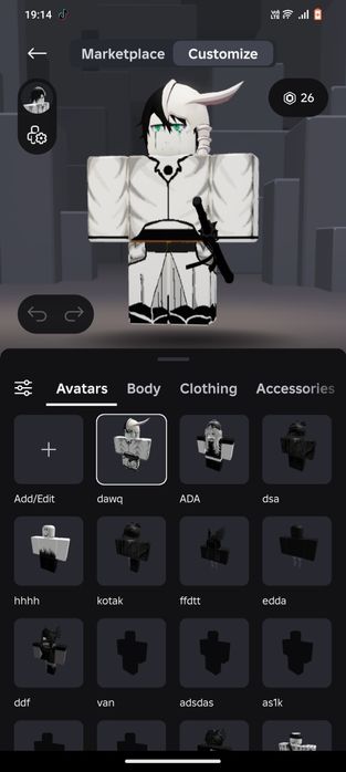 Продам аккаунт в роблокс