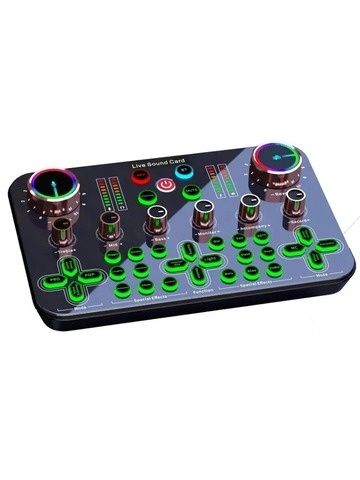 Микшер K600 микрофон led лампа