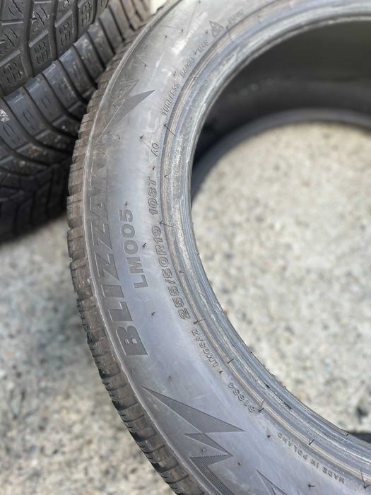 4x 255 50 19 Bridgestone Blizzak Lm005