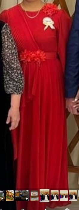 Продам платье одевала только один раз. Длинное.