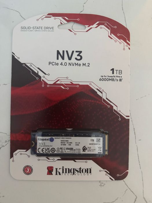 Продаю новый М2 kingston 1 tb