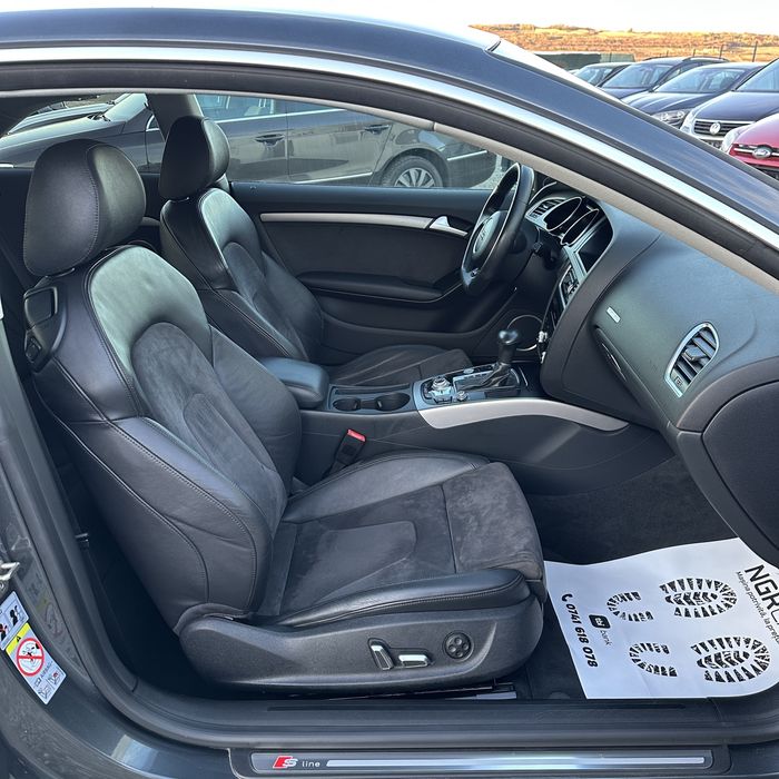 Audi A5 2.0 TFSI 2014 Quattro S-tronic S-Line 130.000KM Daytona Grau Perleffekt Euro 6 | RATE / TRANSPORT / NUMERE