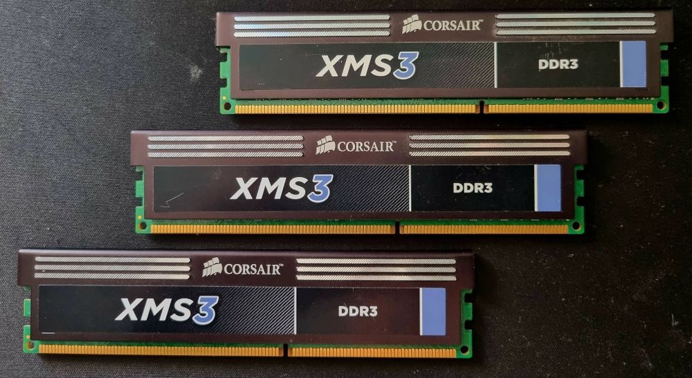 Kit Corsair XMS 3 6gb RAM