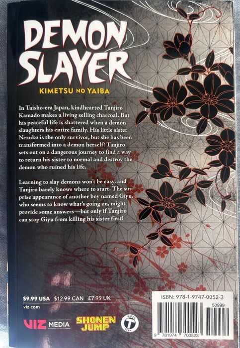 Vand manga Demon Slayer, partea 1