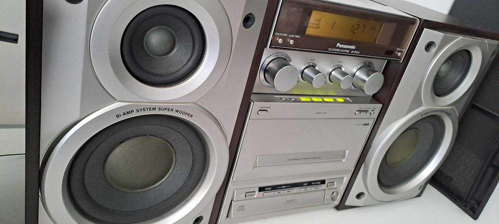 Panasonic SA PM 15 – Bi-Amp – Sunet Superb – CD / Aux / Radio / Boxe