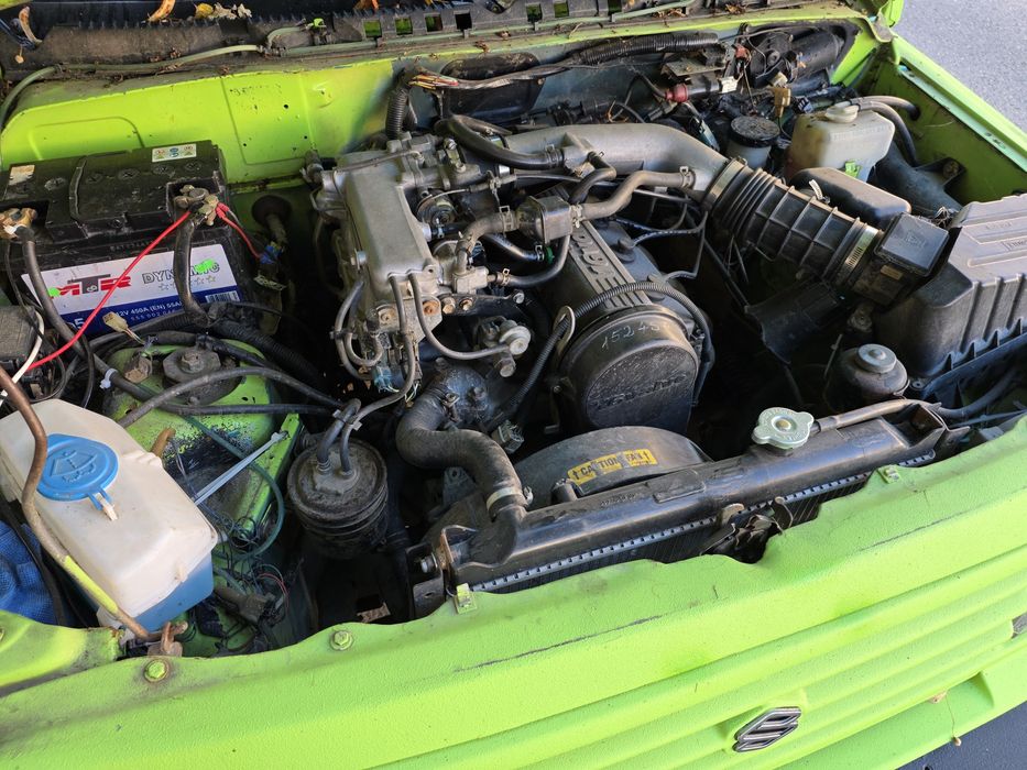 Suzuki Vitara 1.6 16V (1995) – Verde Fluorescent / Punctat Raptor – Pregătită Off-Road / Hunt