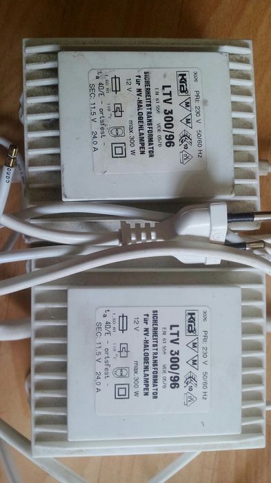 Germania Dortmund transformator lampă halogen 11,5V 24A 300W