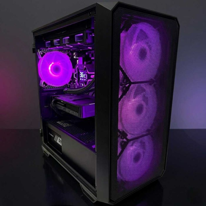 Calculator Gaming, AMD Ryzen 5 9600X, 32GB RAM DDR5, NVMe 1TB, Placa Video Eagle OC 5060 8GB