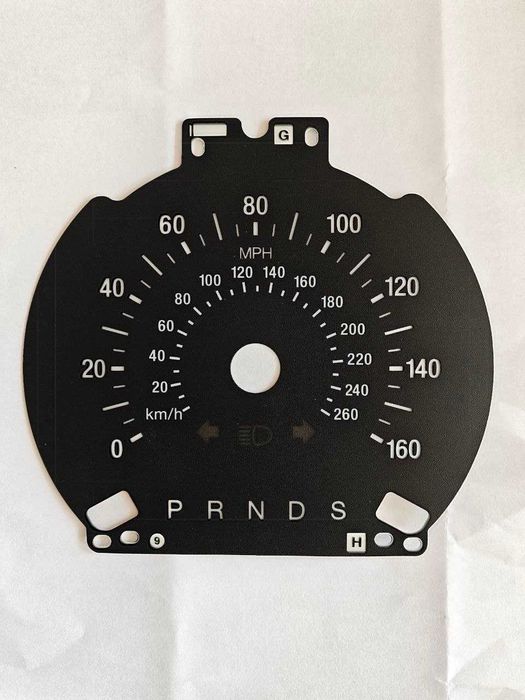 Панел километраж Ford Fusion USA мили (mph)