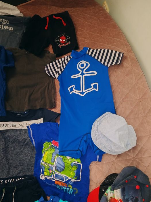 Lot mare de haine de vara 98-104 băiețel