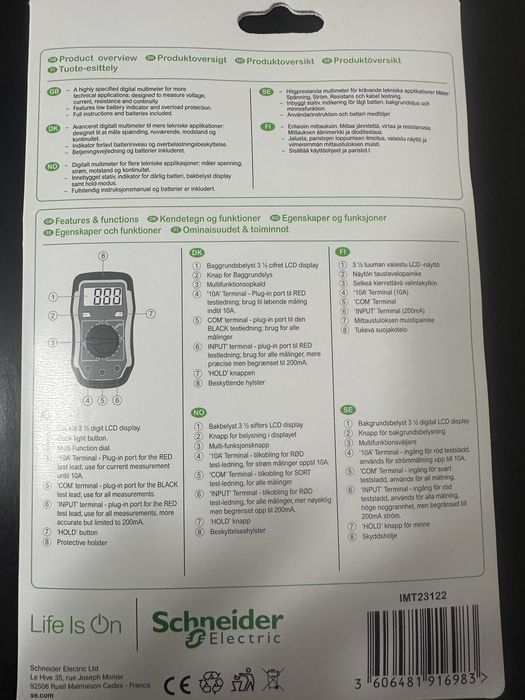 Vand aparat masura schnider