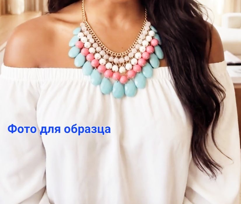 Винтажное ожерелье в стиле бохо Shining Diva.
