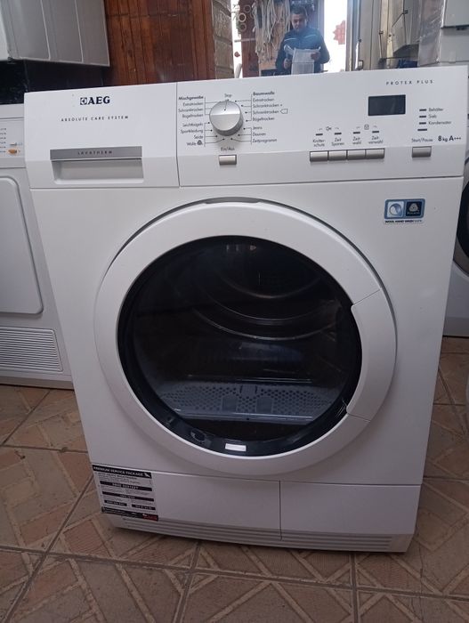 Сушилна с термо помпа Аег AEG Protex Plus 8кг A+++ 2 години гаранция!