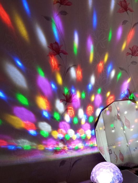 Диско шар светильник