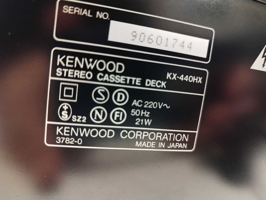 Stereo Casette Deck KENWOOD KX-440HX - Vintage/made in Japan