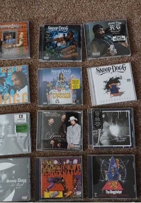 Colectie cd-uri  Snoop Dogg Missy Elliott NWA Wu Tang  ( Rap  Hip Hop)