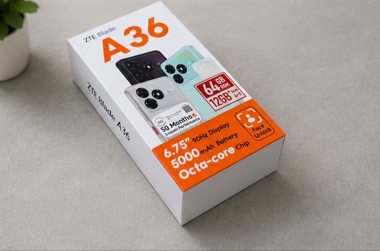 Zte blade a36 Black