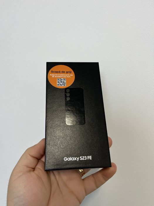 Samsung S23 FE - black - 128 G - NOU - 1650 ron !