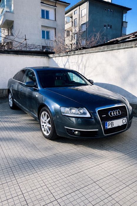 Audi A6 3.0 TDI Quattro 4x4 | Кожен салон |Напълно обслужена