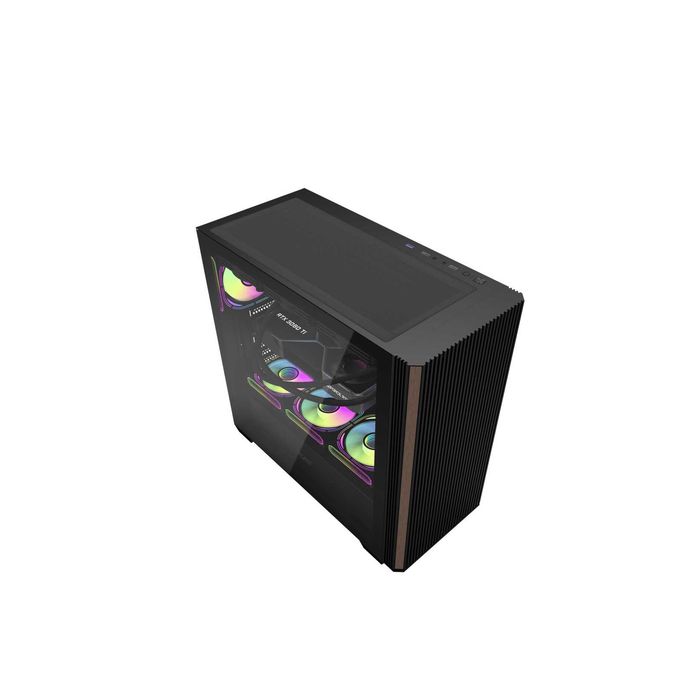 ' Корпус для ПК darkFlash DS900 WS BLACK (ATX, Без вентиляторов)