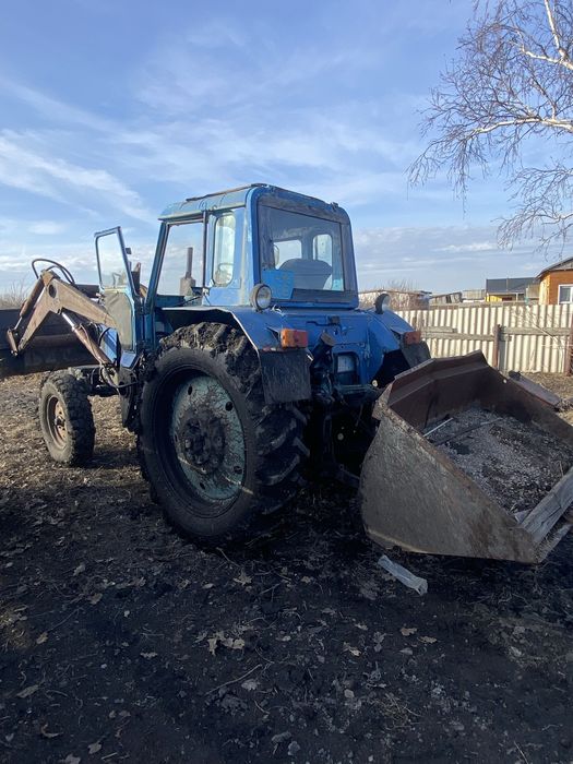 Мтз 80 с куном и стогомет