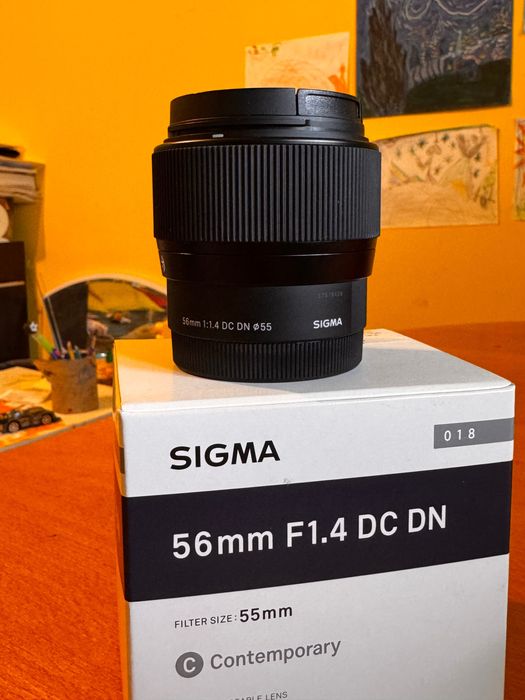 Sigma 56mm 1.4 за Sony e mount