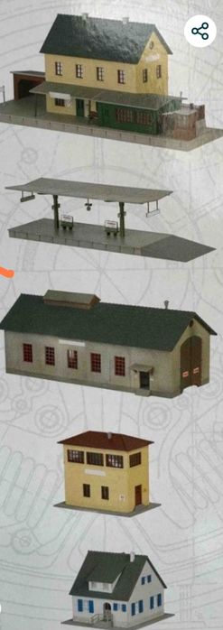 Scara HO piko set 5 clădiri