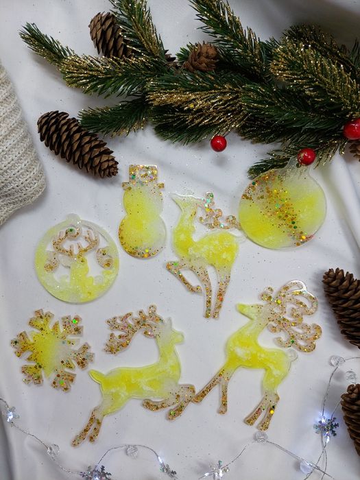 Елочные игрушки ручной работы