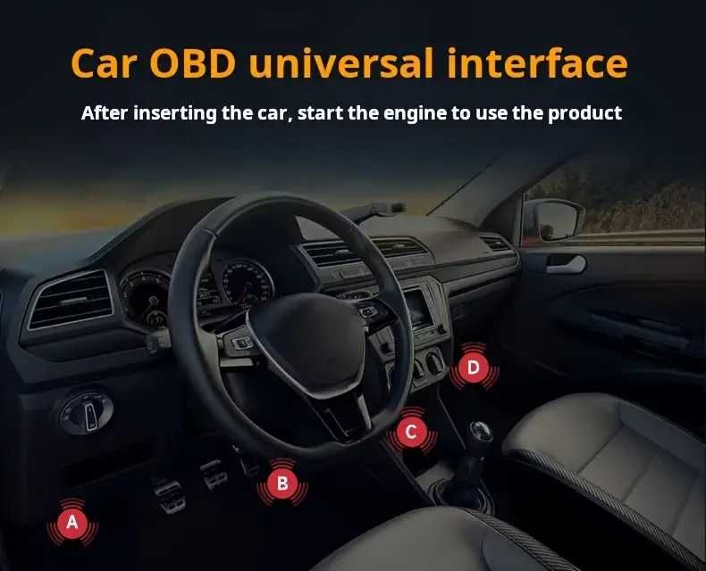 Професионален автомобилен диагностичен кодочетец V520 Full OBD2 EOBD