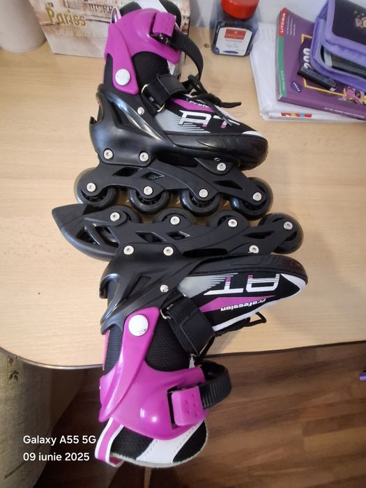 Role inline Raven Profession Black/Pink 31-35 (S), pentru copii