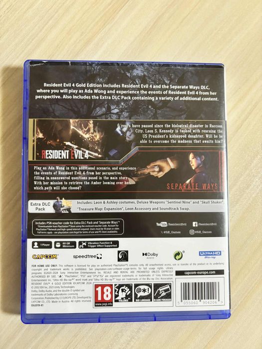 Resident evil 4 gold edition,suicide squad