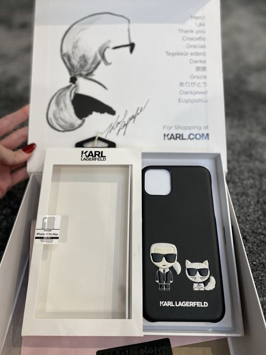Оригинален! Karl Lagerfeld за Iphone 11 pro max