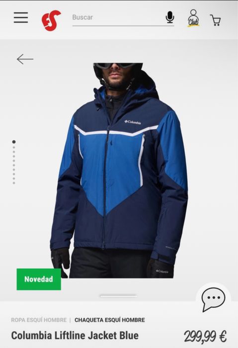 Geacă de schi/snowboard impermeabilă Columbia Liftline  Omni-Tech -M