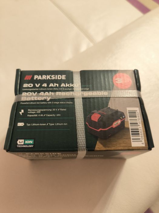Acumulator Parkside 20v 4Ah