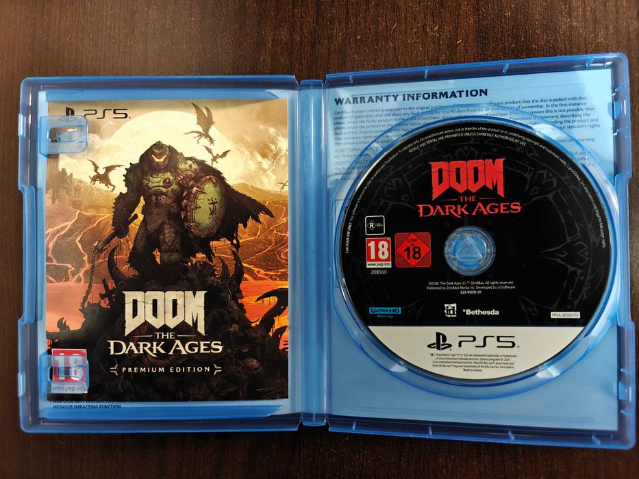 Doom The Dark Ages PS5, nou, desigilat, neutilizat