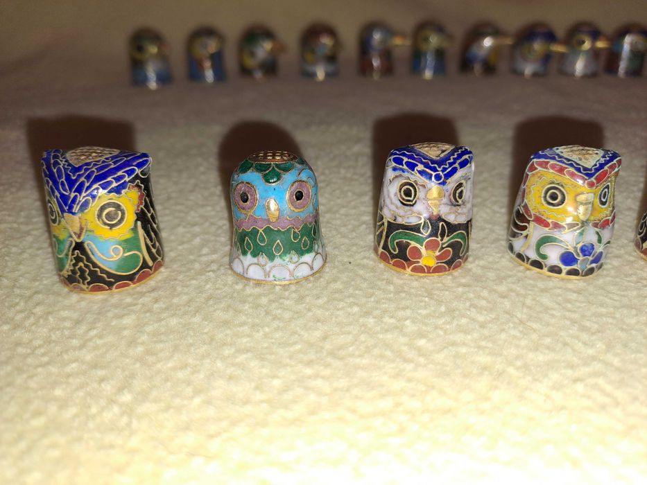 degetar chinezesc cloisonne