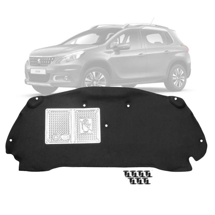 Изолация за под преден капак на PEUGEOT 2008 2013 - 2019