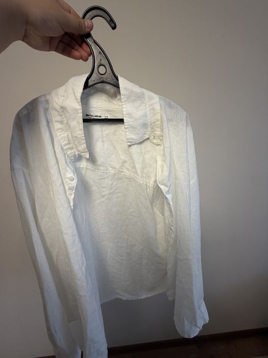 Новая белая рубашка Pull&Bear XL